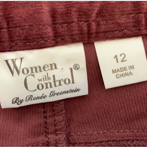 Women With Control Corduroy Jeans Sz 12 - Picture 4 of 5